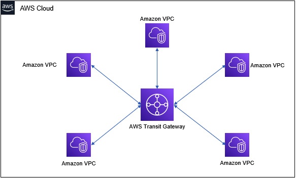 Figure 6.19 - AWS Transit Gateway